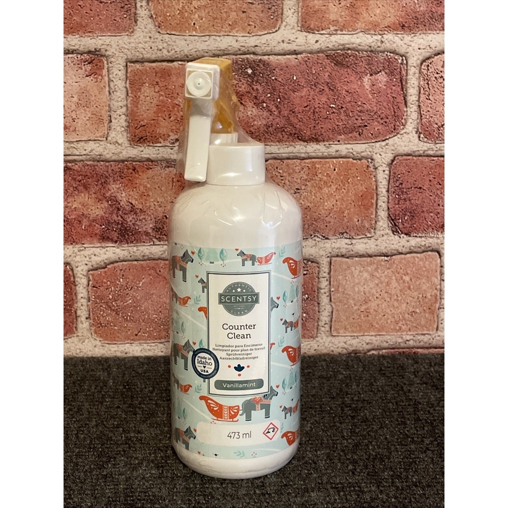 Scentsy counter cleaner Vanillamint Factory Sealed